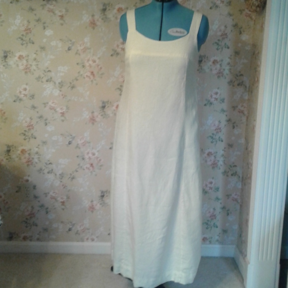 J. Jill Maxi Pale Yellow  Jumper/Dress